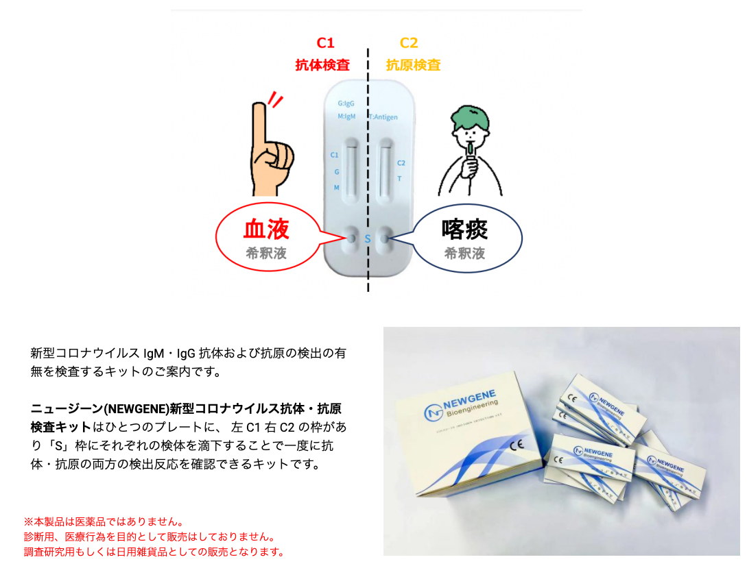 c1抗体検査|c2抗原検査